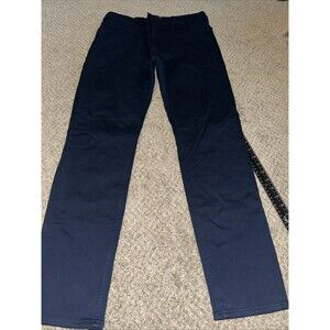 Banana Republic Chino Pants Mens 34x32 Dark Blue Khaki Straight Leg Casual